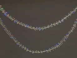 LED-Drahtlichterkette 480 LEDs Multi-Color Transparentes Kabel 9,8 m