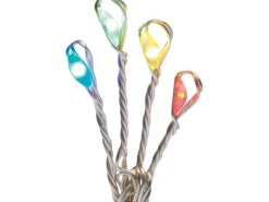 LED-Drahtlichterkette 480 LEDs Multi-Color Transparentes Kabel 9,8 m