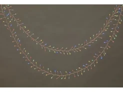 LED-Drahtlichterkette 720 LEDs Multi-Color Transparentes Kabel 13 m