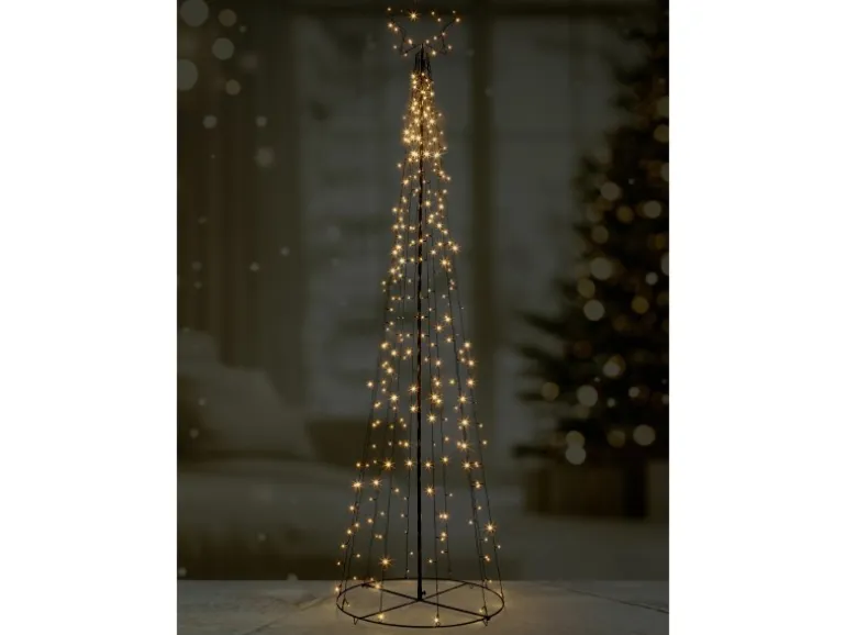 LED-Fahnenmast mit Stern Ø 70 cm x 300 cm