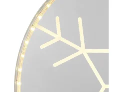 LED-Fensterbild Schneeflocke 30 cm Transparent