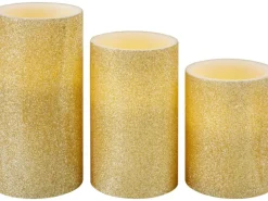 LED-Kerzen Goldfarben