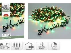 LED-Lichterkette 400 LEDs 8 m Bunt
