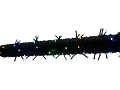LED-Lichterkette 96 LEDs Bunt Grünes Kabel 23,7 m