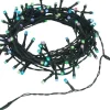 LED-Lichterkette 96 LEDs Bunt Grünes Kabel 14,5 m