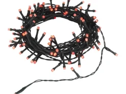 LED-Lichterkette 96 LEDs Bunt Grünes Kabel 14,5 m
