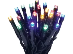 LED-Lichterkette 80 LEDs Bunt Grünes Kabel 8,92 m