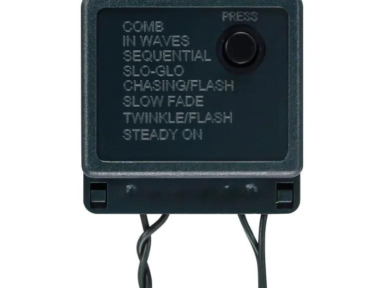 LED-Lichterkette 80 LEDs Bunt Grünes Kabel 8,92 m