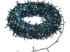 LED-Lichterkette 1.000 LEDs Kaltweiß Grünes Kabel 8,492 m