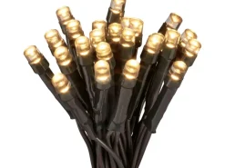 LED-Lichterkette 140 LEDs Warmweiß in Kunststoffbox Grünes Kabel 15,42 m