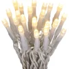LED-Lichterkette 80 LEDs Warmweiß Transparentes Kabel 8,92 m