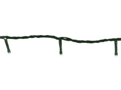 LED-Lichterkette 120 LEDs Warmweiß Grünes Kabel 12 m