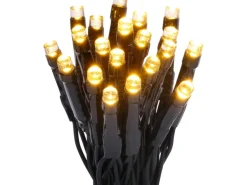 LED-Lichterkette 40 LEDs Warmweiß Grünes Kabel 5,92 m