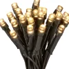 LED-Lichterkette 240 LEDs Warmweiß in Kunststoffbox Schwarzes Kabel 22,92 m