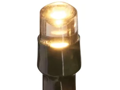 LED-Lichterkette 240 LEDs Warmweiß in Kunststoffbox Schwarzes Kabel 22,92 m