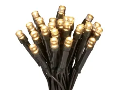 LED-Lichterkette 400 LEDs Warmweiß in Kunststoffbox Schwarzes Kabel 34,92 m