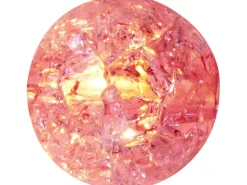 LED-Lichterkette Crackle Ball Bunt Batteriebetrieben