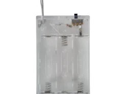 LED-Lichterkette Mini-Kugeln 10 warmweiße LEDs Pink oder Weiß 140 cm