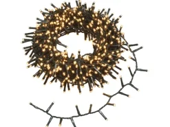LED-Lichterkette Outdoor 700 LEDs Warmweiß 17 m