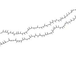 LED-Lichterkette Outdoor 700 LEDs Warmweiß 17 m