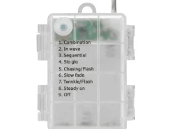 LED-Lichterkette Silberdraht 160 LEDs Warmweiß 805 cm Outdoor Batteriebetrieb