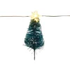 LED-Lichterkette Weihnachtsbaum 20 LEDs Warmweiß Transparentes Kabel 2,2 m