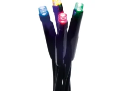 LED-Lichternetz 100 bunte LEDs Grünes Kabel 150 cm