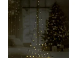 LED-Lichternetz 88 LEDs Warmweiß Dreieck 180 cm x 80 cm