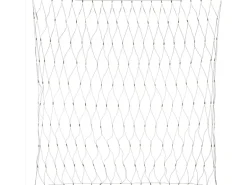 LED-Lichternetz 200 warmweiße LEDs Grünes Kabel 300 cm