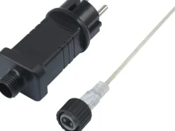 LED-Lichternetz 200 warmweiße LEDs Grünes Kabel 300 cm