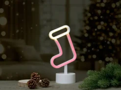 LED-Neonlicht Stiefel Rot 24,5 cm