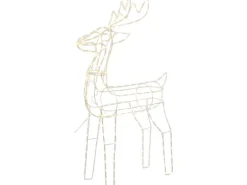 LED-Rentier 102 cm Transparent