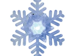 LED-Schneeflocke 1 LED Mehrfarbig 4 Designs