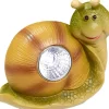 LED-Solar Schnecke Grün