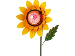 LED-Solarblume Platani Gelb