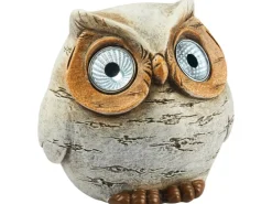 LED-Solarleuchte Eule