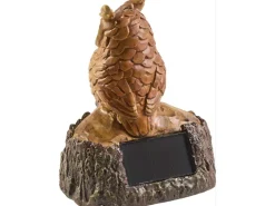 LED-Solarleuchte Eule Pula "Weise"