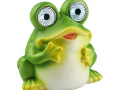 LED-Solarleuchte Frosch