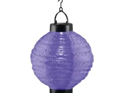 LED-Solarleuchte Lampion Lila