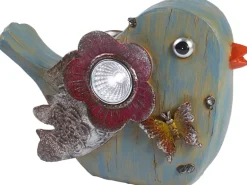 LED-Solarleuchte Pastoni Vogel