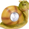 LED-Solarleuchte Visso Schnecke