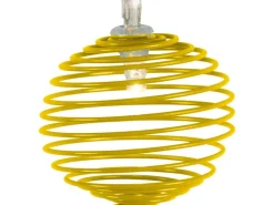 LED-Solar-Lichterkette Bunt 10 Spirallaternen