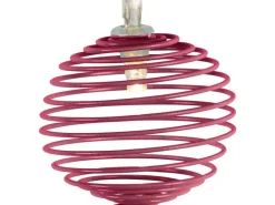 LED-Solar-Lichterkette Bunt 10 Spirallaternen