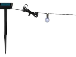 LED-Solar-Lichterkette Kaltweißen 10 LEDs
