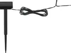 LED-Solar-Lichterkette Kaltweiß 100 LEDs