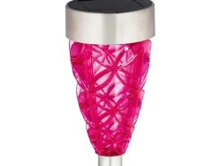 LED-Solarspieß Donati Pink