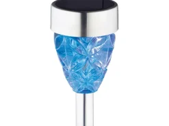 LED-Solarspieß Palizzi Blau