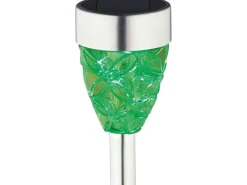 LED-Solarspieß Palizzi Grün