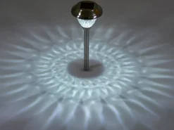 LED-Solarspieß Villore Edelstahl