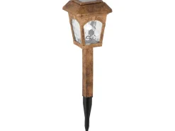 LED-Solarspieß Vintage Braun